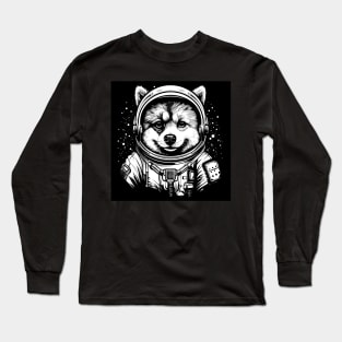 Dog astronaut Long Sleeve T-Shirt